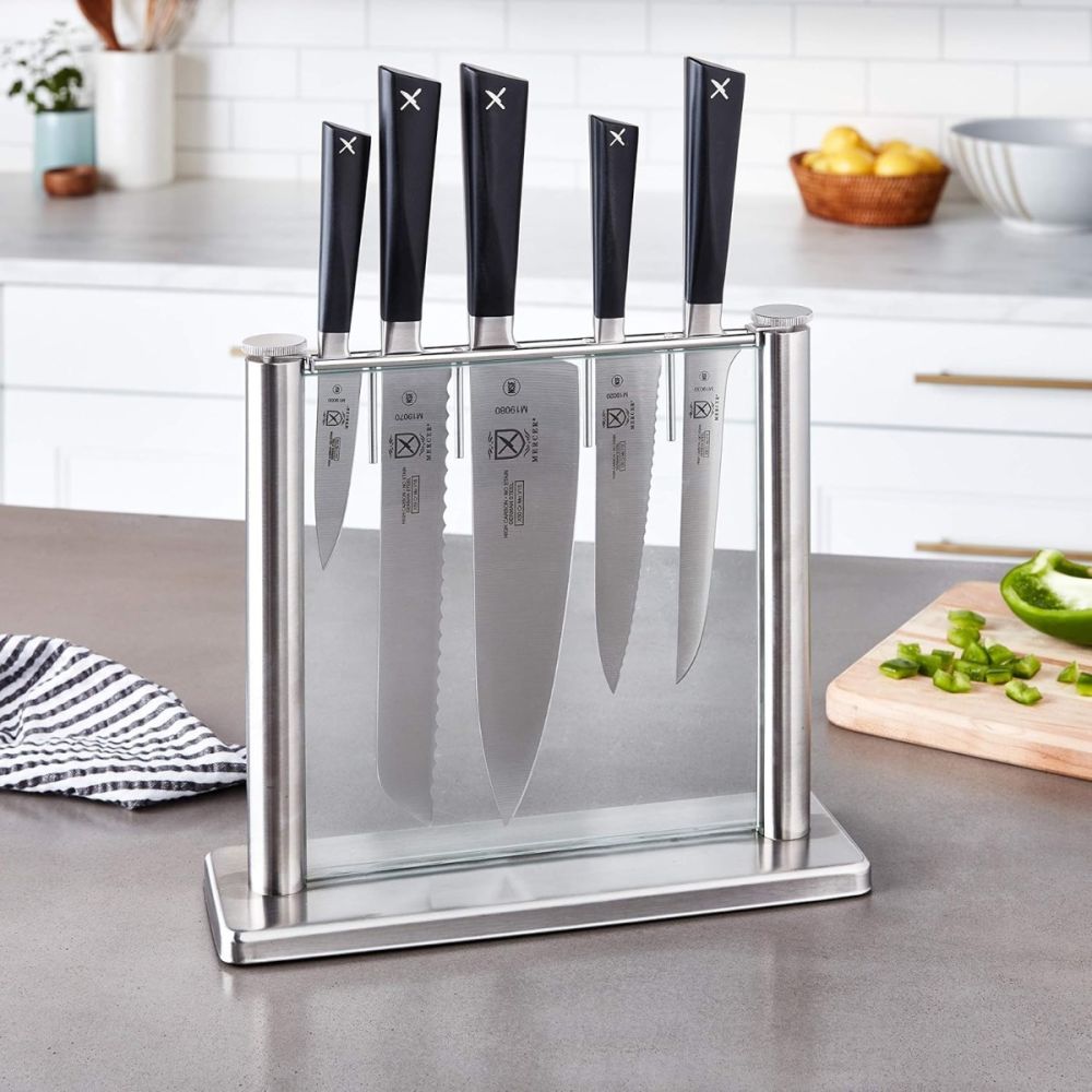 Mercer Culinary Züm 6-Piece Knife Block Set