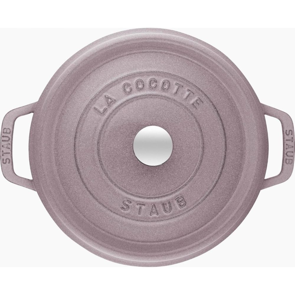 Cast Iron 4 Qt. Round Dutch Oven (Lilac) | Staub | Everything Kitchens