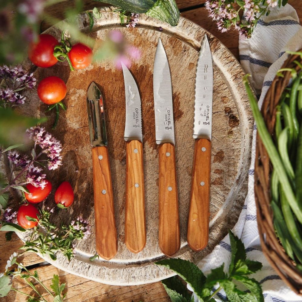 Opinel Essential Small Kitchen Knife Set - Thumbnail 2
