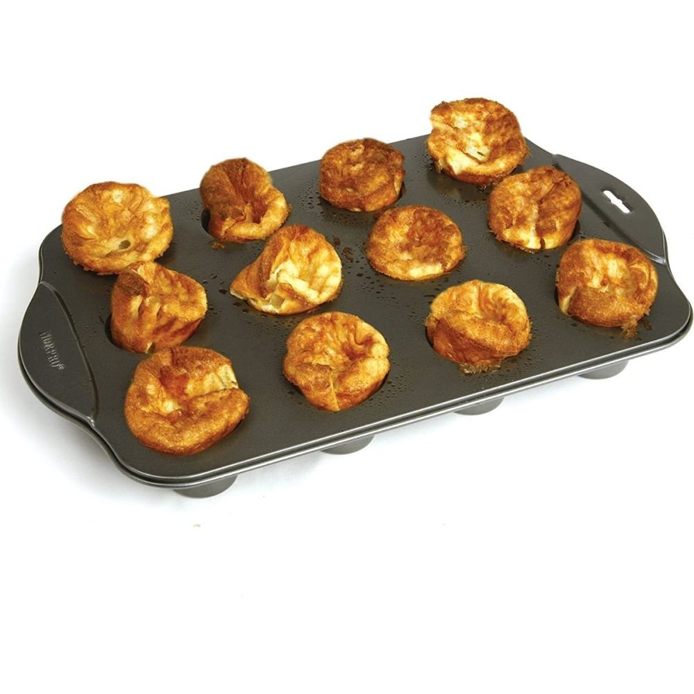 Stainless Steel Popover Pan 6 Cup 
