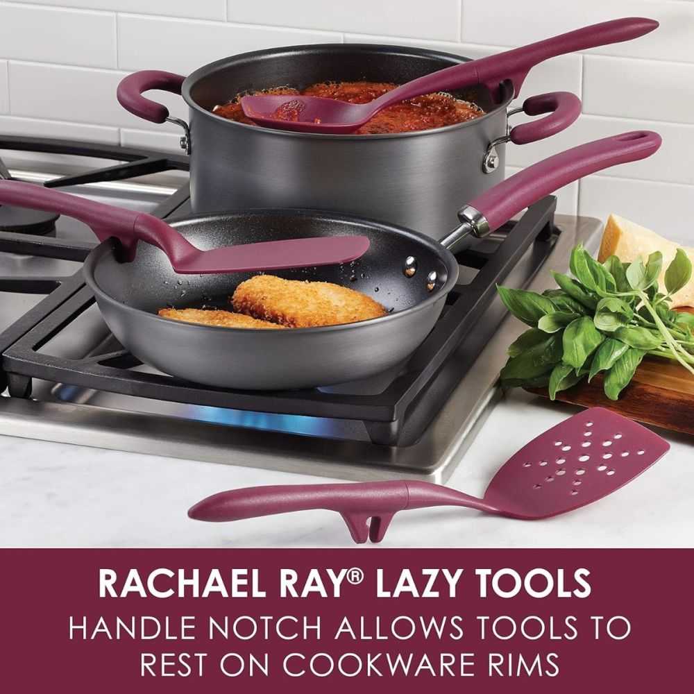 Rachael Ray 2-Piece Flexi Turner & Scraping Spoon Set - Thumbnail 2