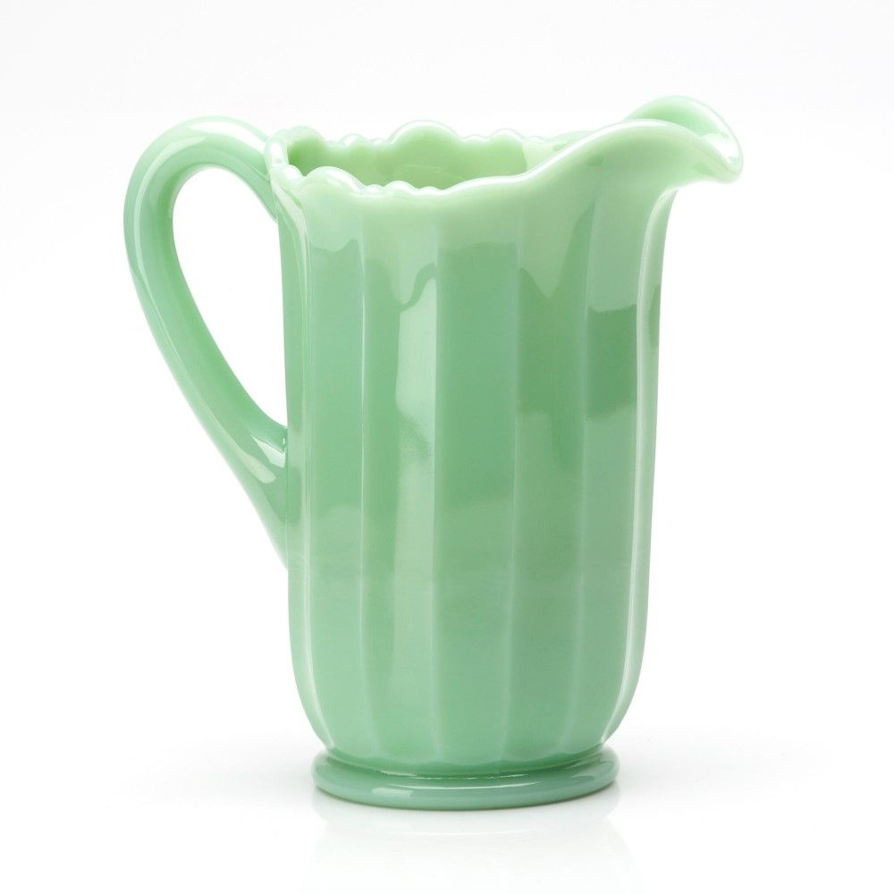 Mosser Glass 40 oz Glass Panel Pitcher - Thumbnail 3