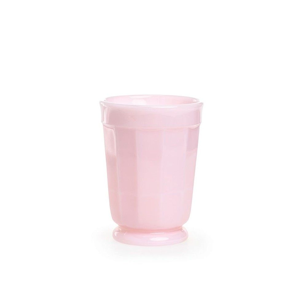 Pink Milk Glass Tumbler/Juice Glass