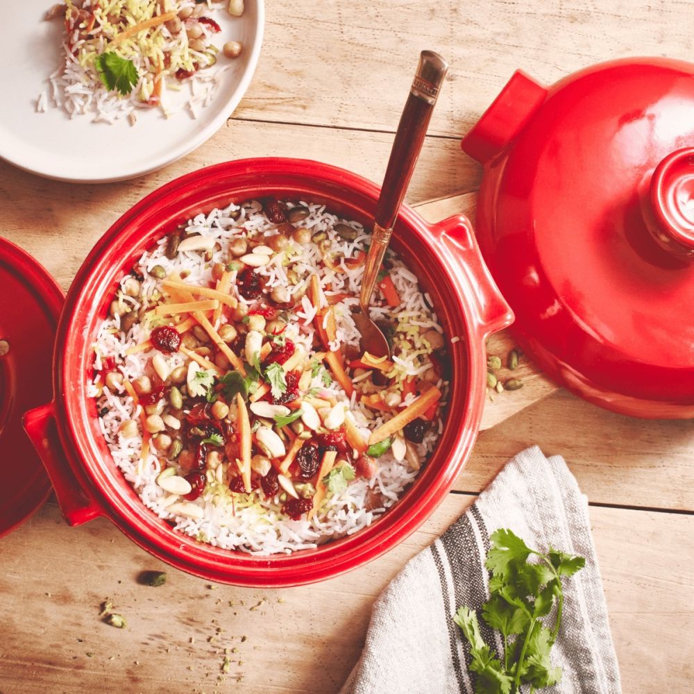 Rice Pot (Burgundy) | Emile Henry | Everything Kitchens