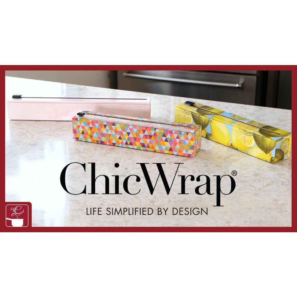 ChicWrap VEGGIE Plastic Wrap Box with 12″ x 250 sq Ft Roll