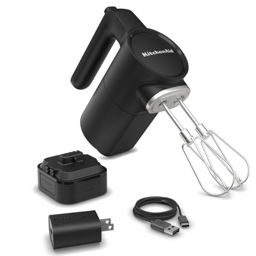 Battery powered hand mixer best sale