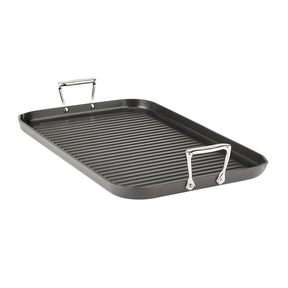 All-Clad HA1 Hard Anodized Nonstick 12 Chef's Pan with Lid
