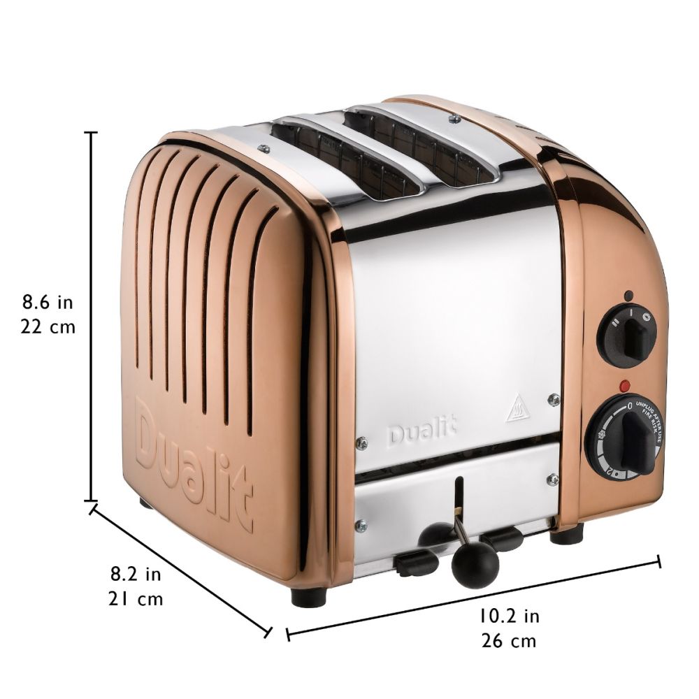 Dualit 2 Slice NEWGEN Toaster Copper