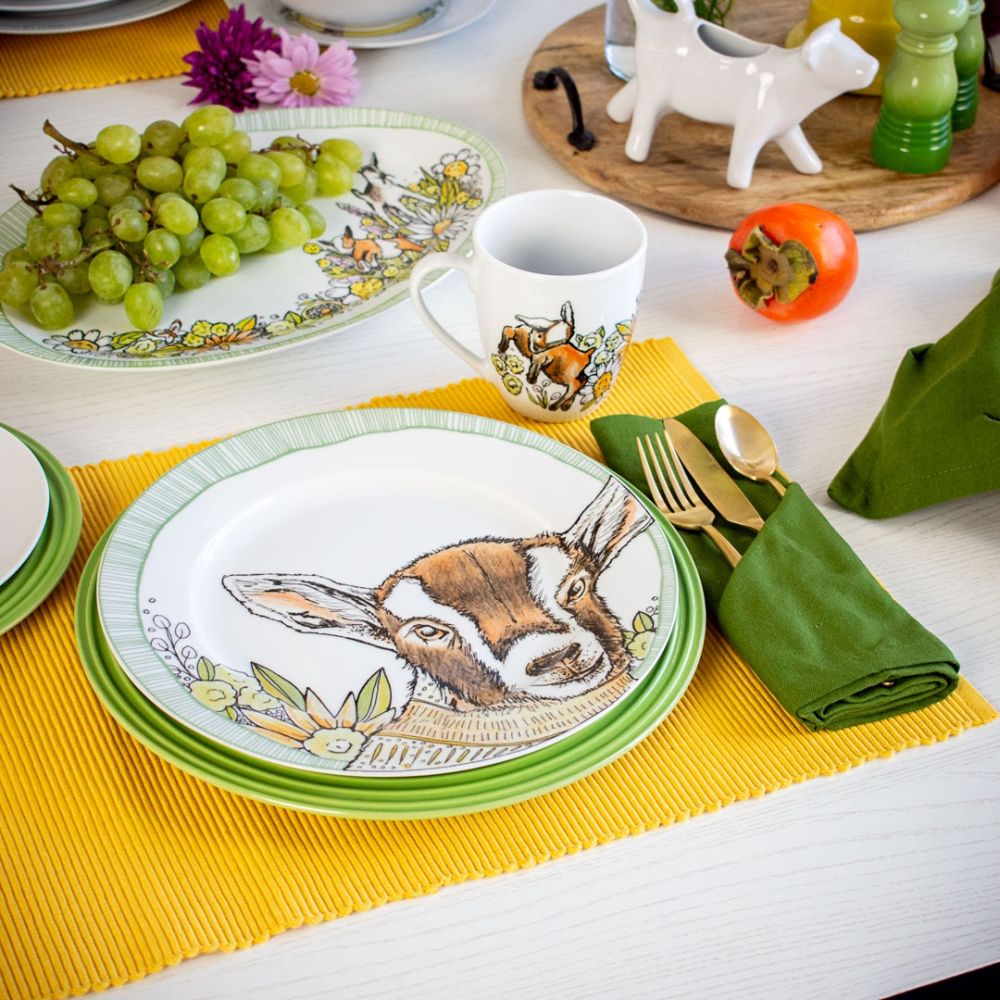 Animal dinner sets best sale