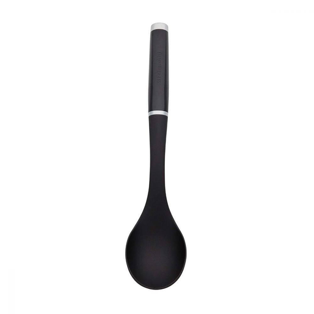 One Size KitchenAid KC003OHOBA Classic Basting Spoon Black 