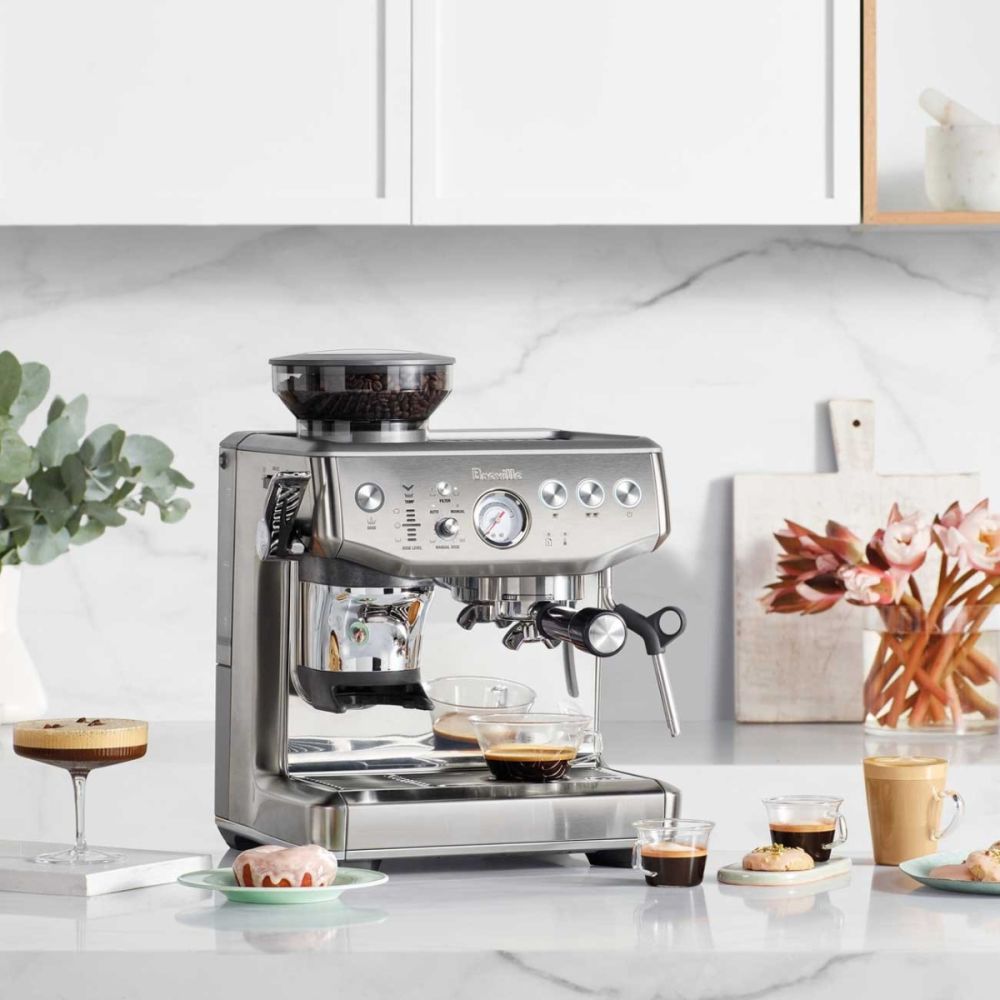Breville The Barista Express Impress Espresso Machine
