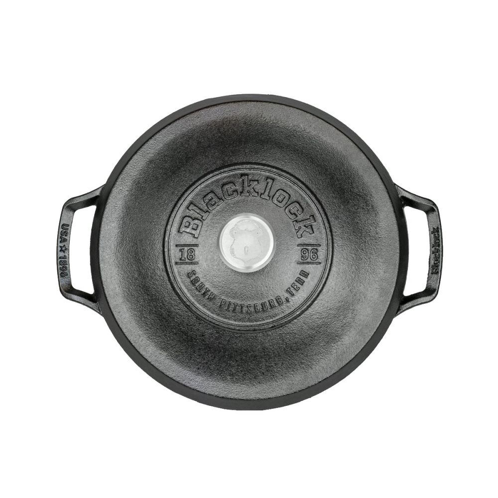 Lodge Blacklock Cast Iron Dutch Oven - Thumbnail 5