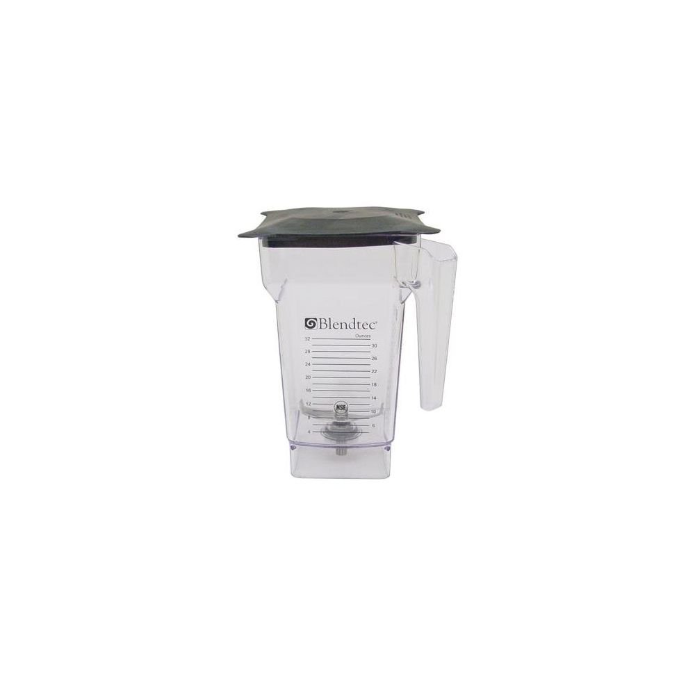 Blendtec FourSide 40-611-60 75 oz. Clear Frothing Jar with Hard Lid