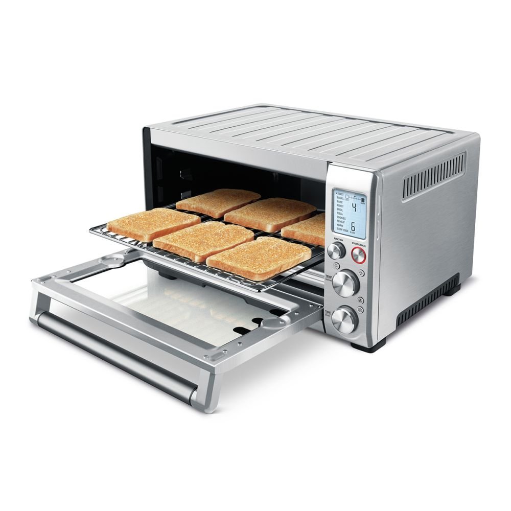  Breville Smart Oven Pro Toaster Oven, Brushed Stainless Steel,  BOV845BSS: Home & Kitchen
