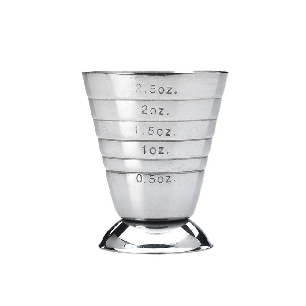 Barfly M37069 2.5 oz Bar Measuring Cup, Stainless Steel