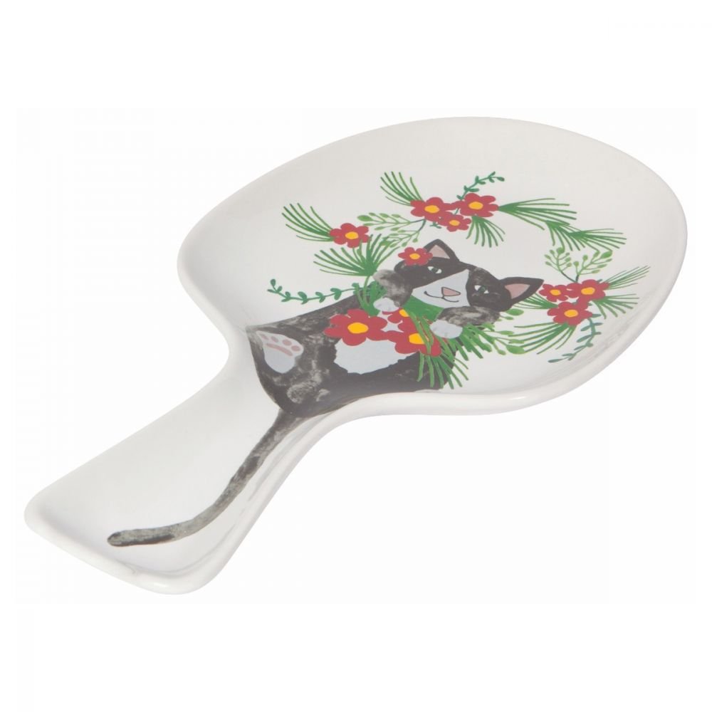Now Designs Meowy Christmas Spoon Rest L57015