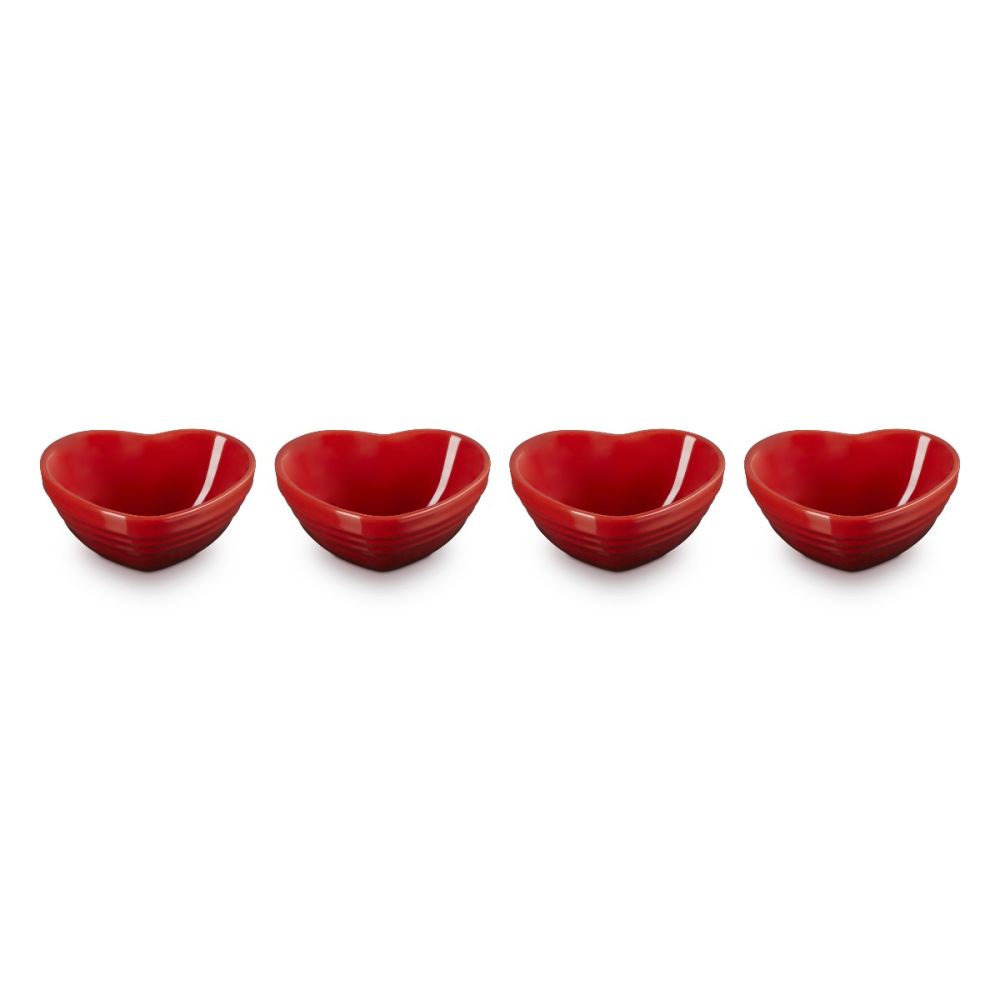 Le Creuset Mini Heart Bowls (Set of 4)