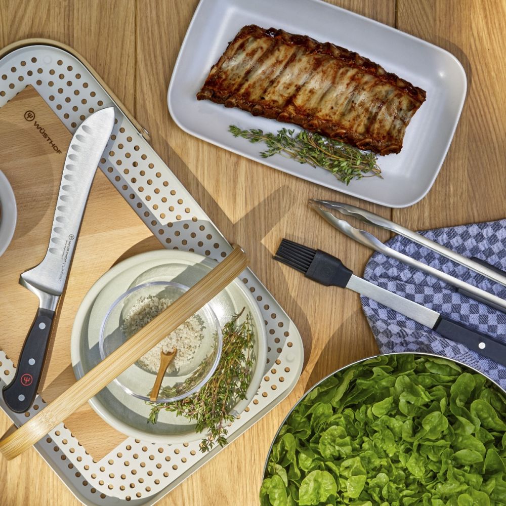 4 Piece Stainless Steel BBQ Tool Set WUSTHOF Everything Kitchens