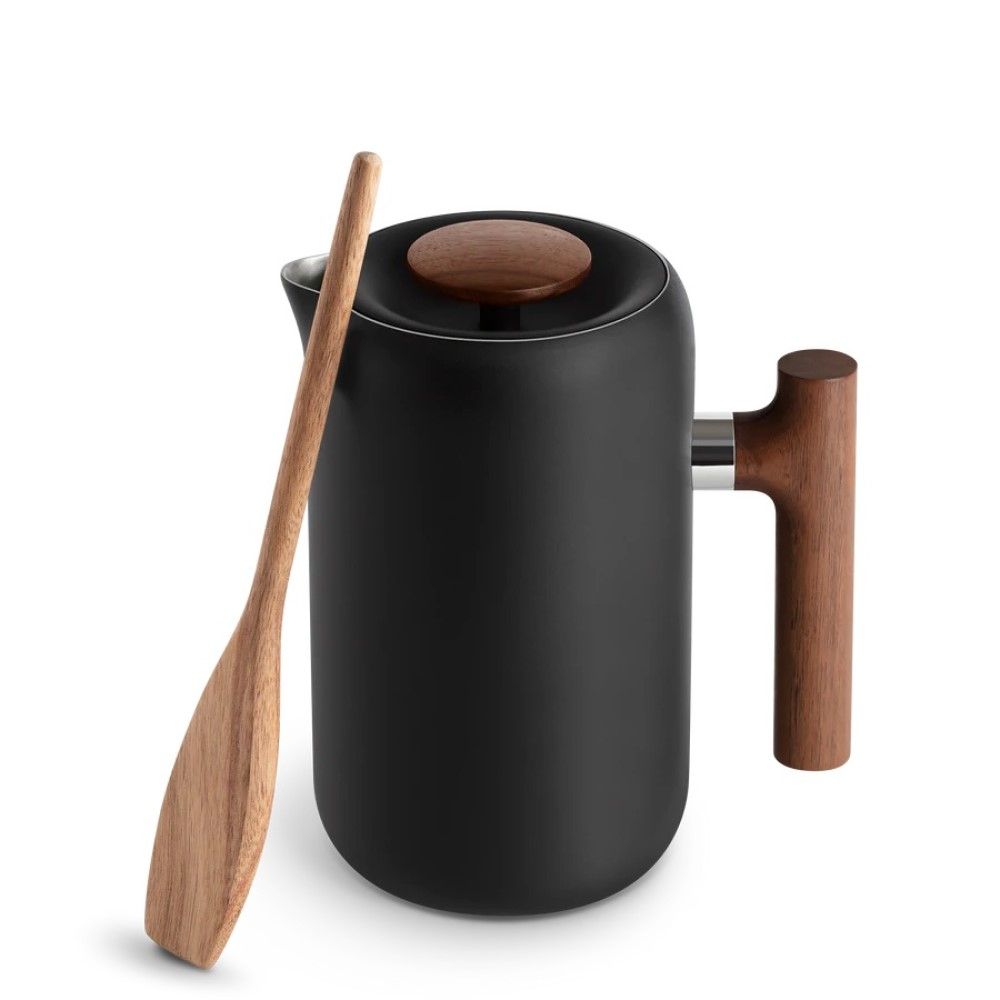 Clara French Press (Matte Black & Walnut) Fellow Everything Kitchens