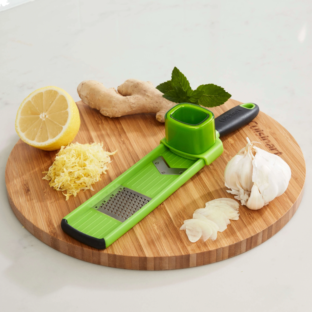 Multi-function Garlic Ginger Press Hand Held Grinding Slicer
