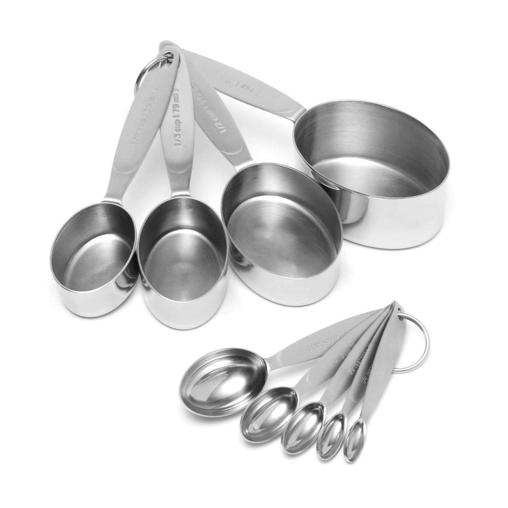 Cuisipro Stainless Steel Measuring Cup Set, 4 Piece : Target