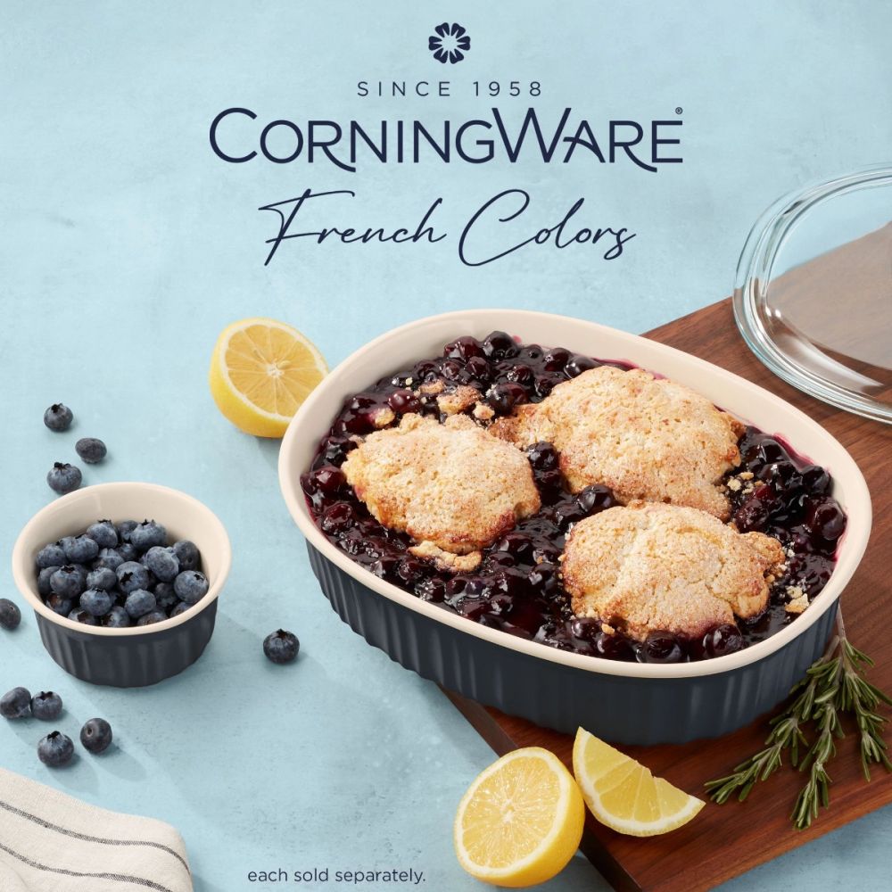 CorningWare French Colors 2.5qt Oval Ceramic Baking Dish