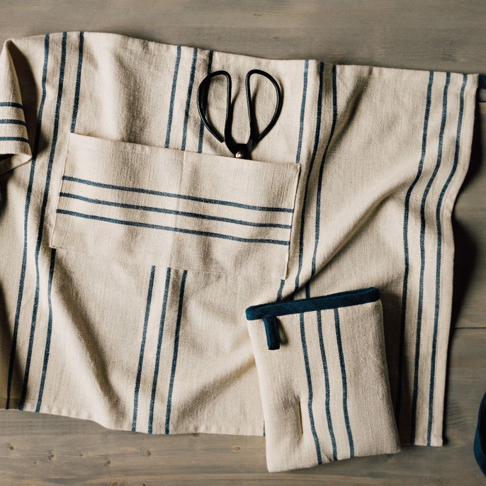 Vintage French Waist Apron (Camille) | Danica Heirloom