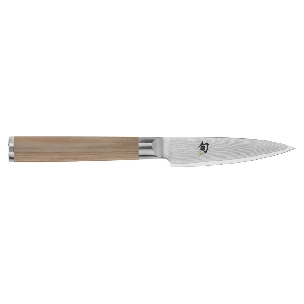 Choice 4 Smooth Edge Paring Knife with White Handle
