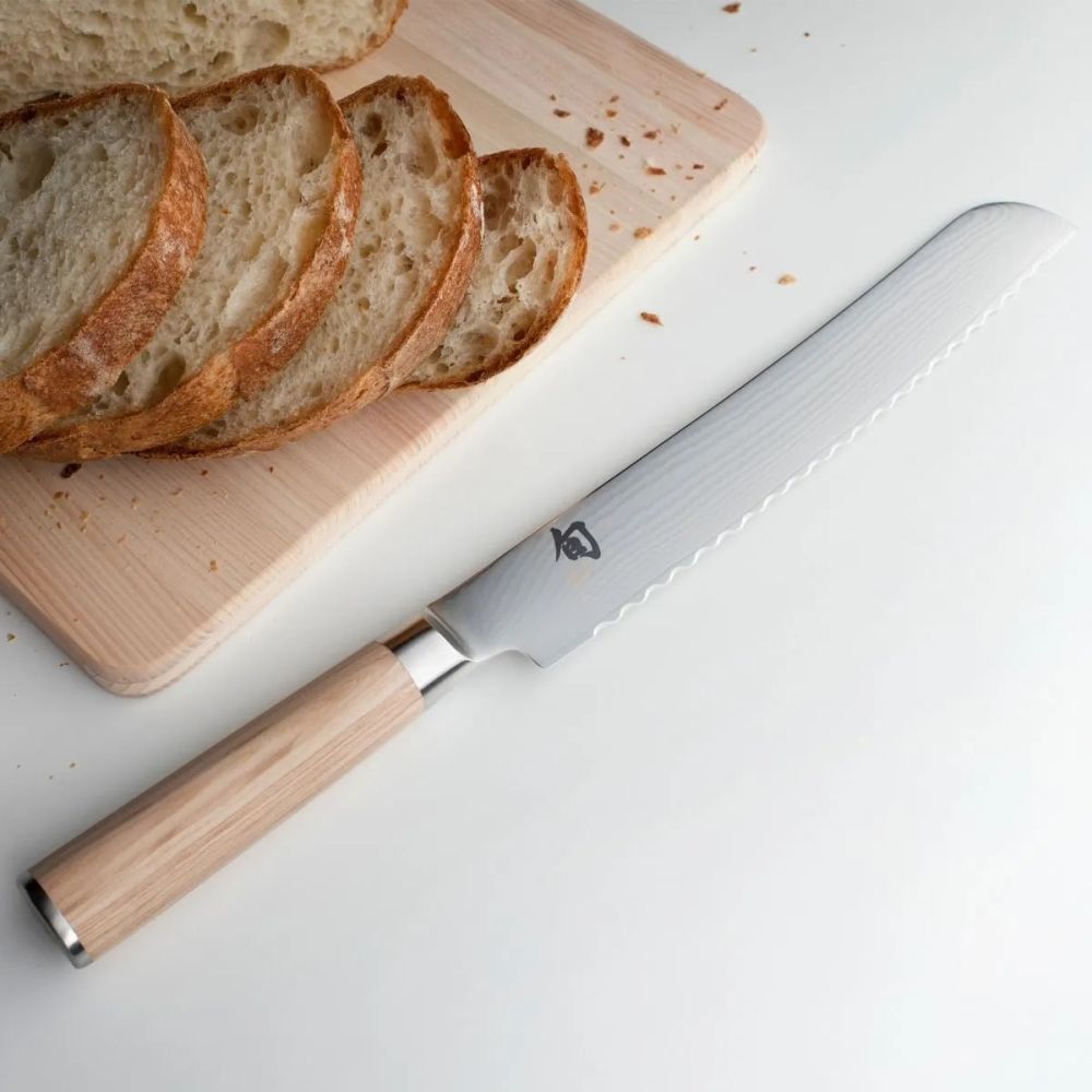 Shun Classic Blonde 9″ Bread Knife - Thumbnail 4