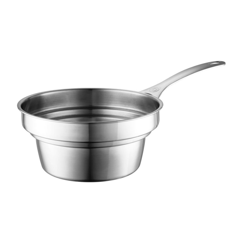  Nordic Ware Universal 8 Cup Double Boiler Fits 2 to 4 Quart  Sauce Pans, White: Home & Kitchen