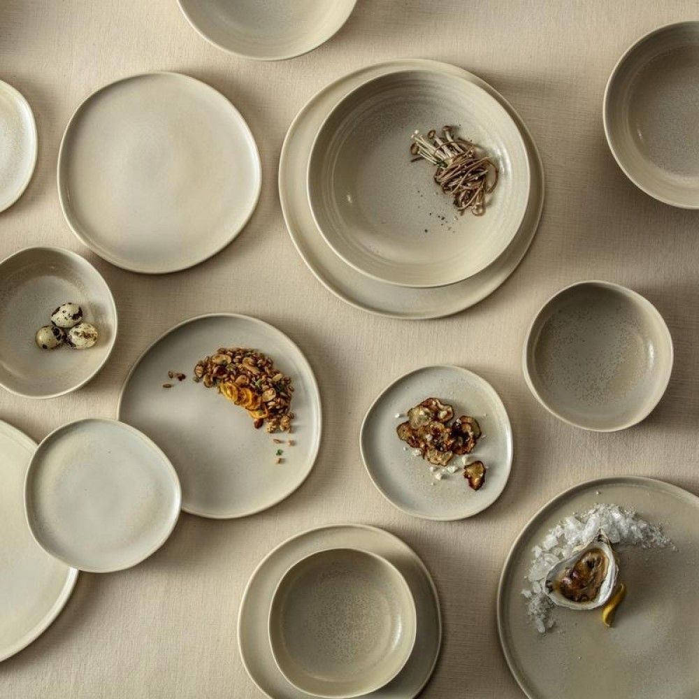 Cloud Terre Collection No. 3 16-Piece Dinnerware Set (Sand
