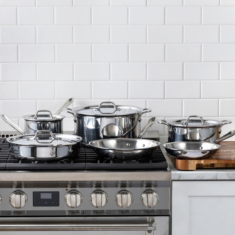 All-Clad D3 Stainless Steel Cookware - Thumbnail 5