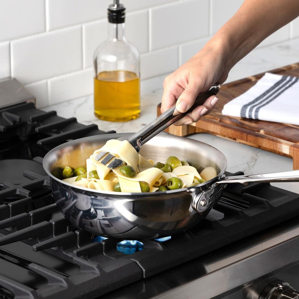 All-Clad D3 Stainless Cookware Saucier - Thumbnail 5