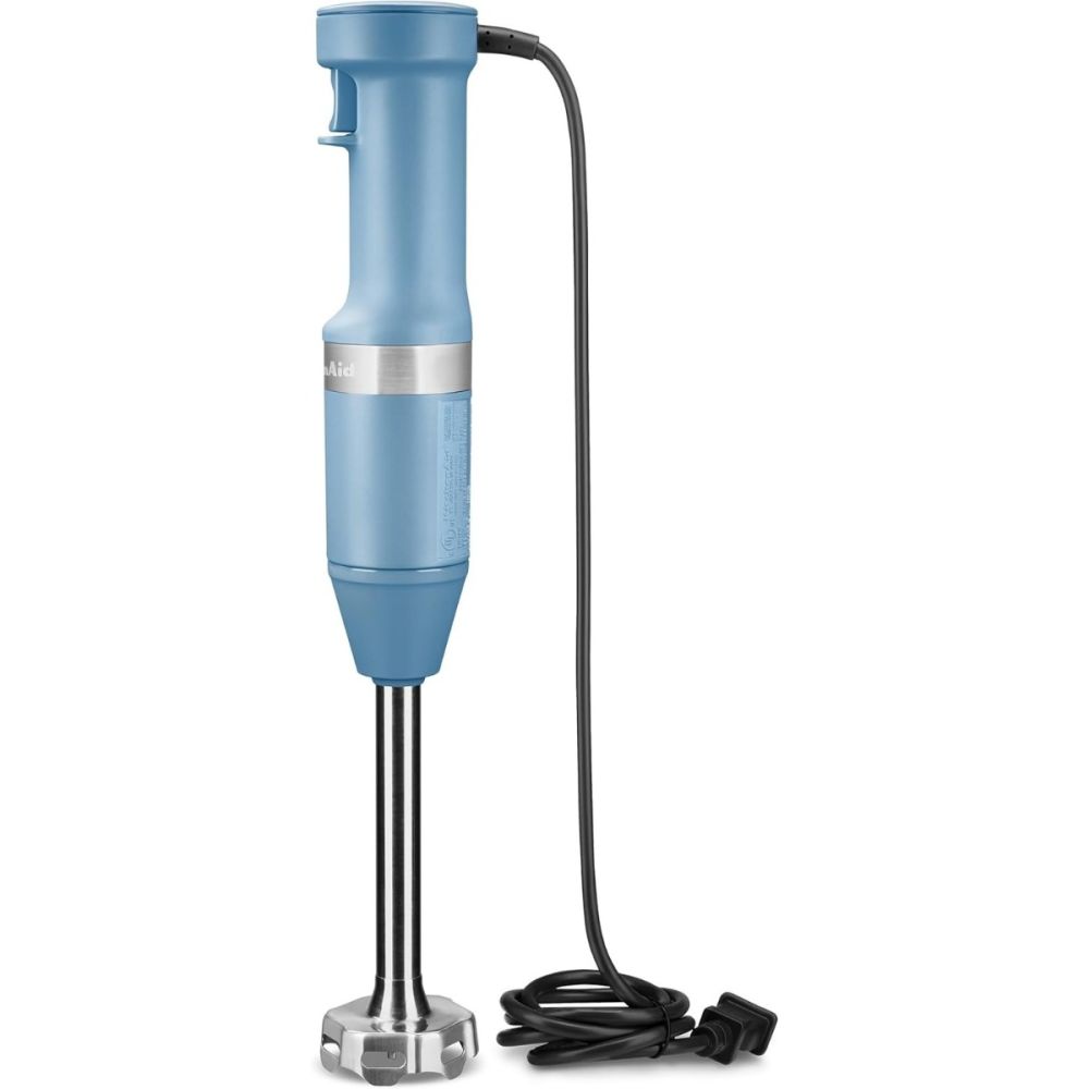 Variable Speed Corded Hand Blender With Accessories (Blue Velvet