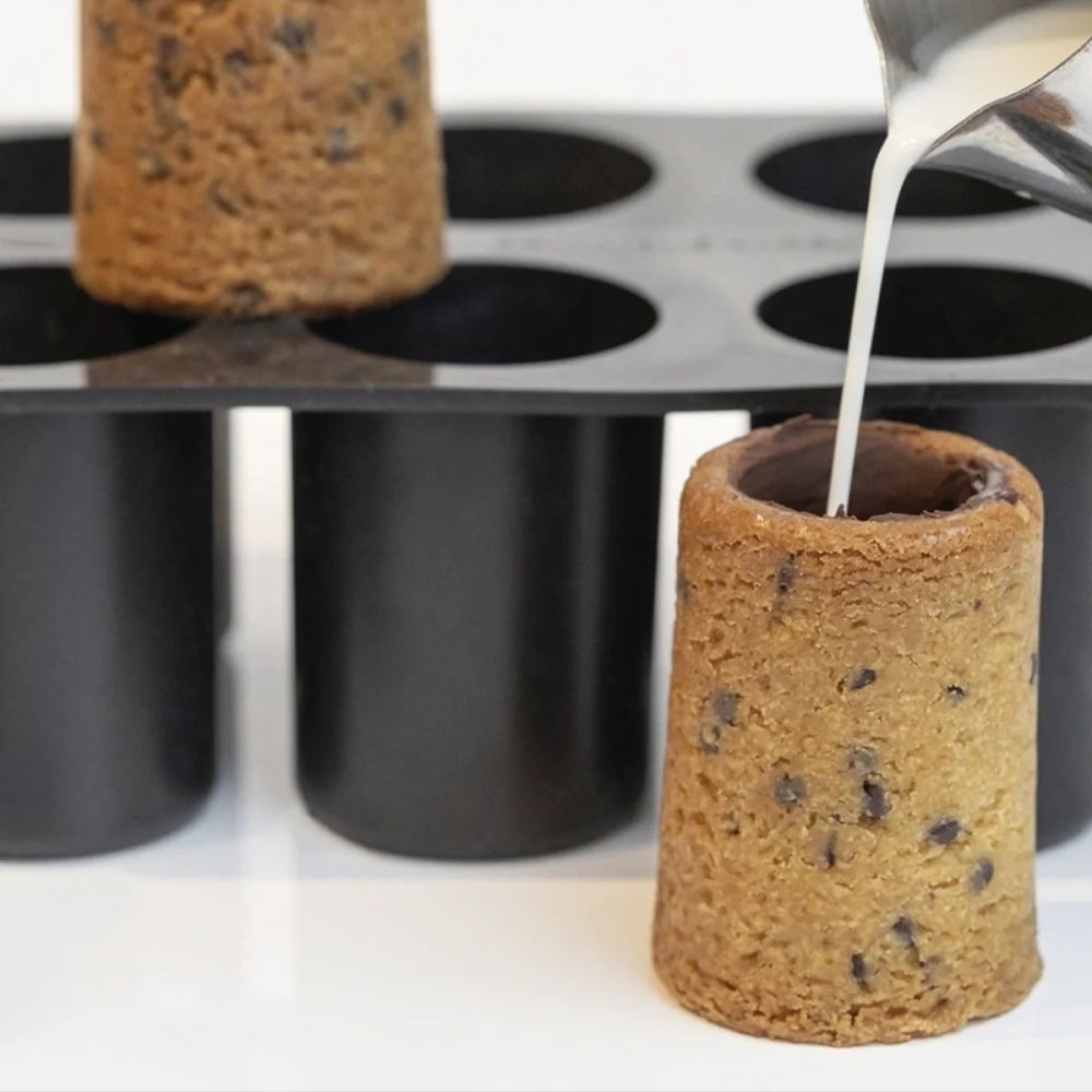 Dominique Ansel's 6-Cup Cookie Shot Mold | Flexipan | Everything
