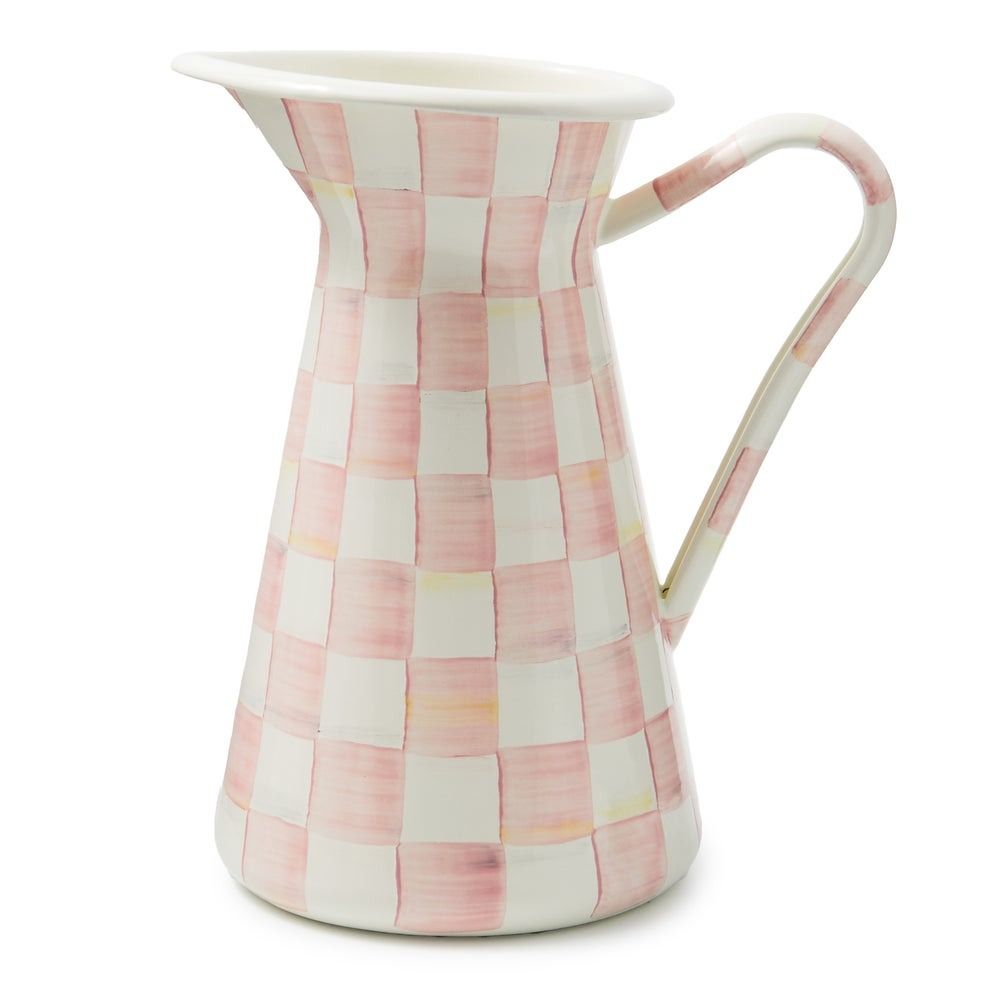 Rosy Check 17-Cup Large Practical Pitcher | MacKenzie-Childs