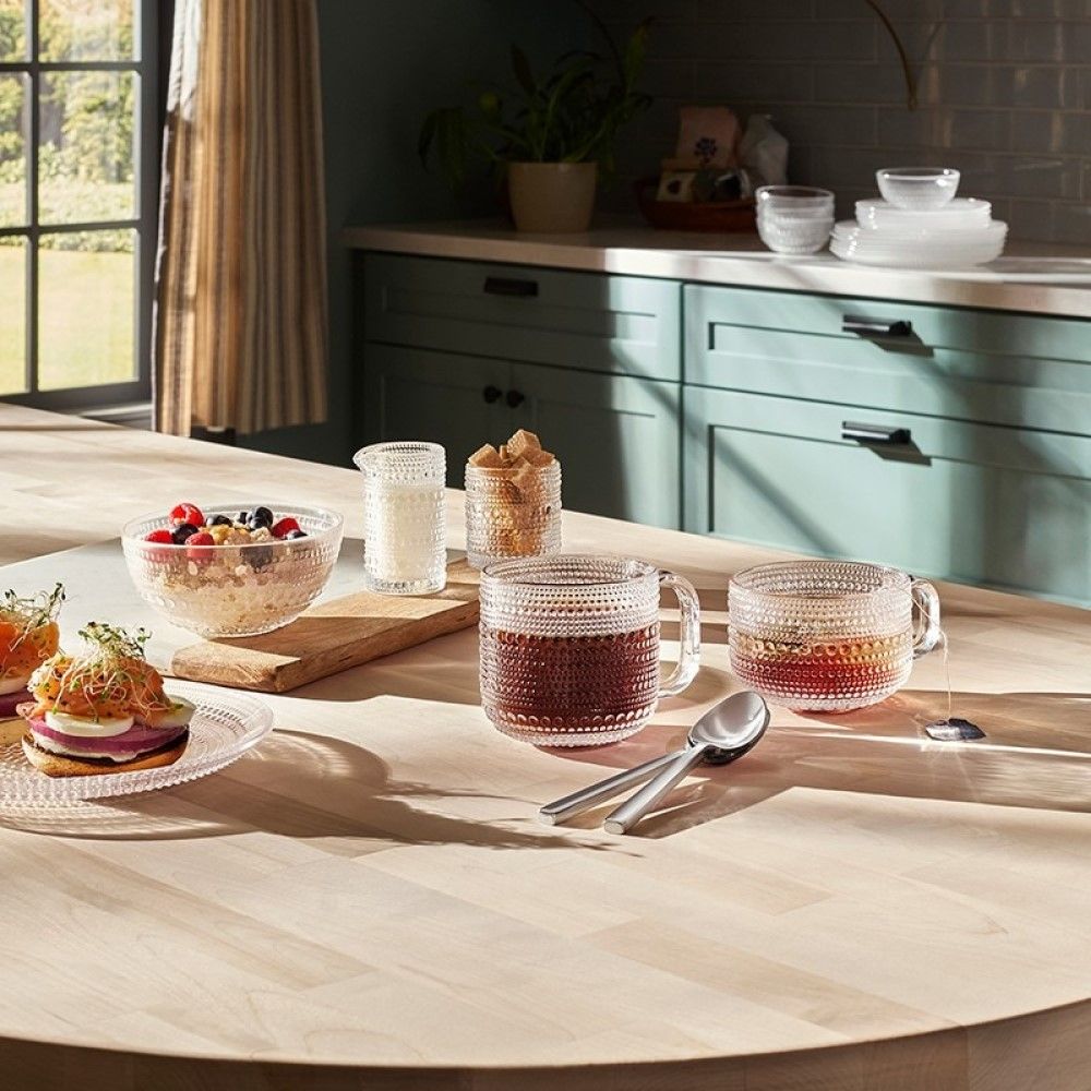 Jupiter 13.5oz Coffee Cup (Clear) | Fortessa | Everything Kitchens