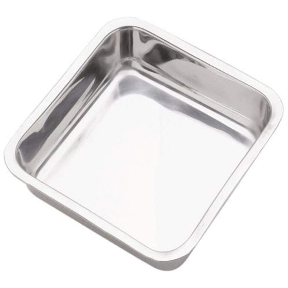 3814 S/S SQUARE CAKE PAN, 7.5″ - Thumbnail 5