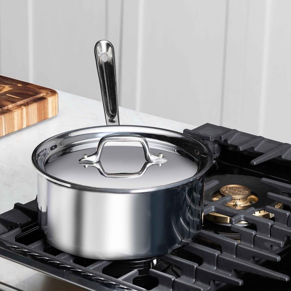 All-Clad D3 Sauce Pan - Thumbnail 3