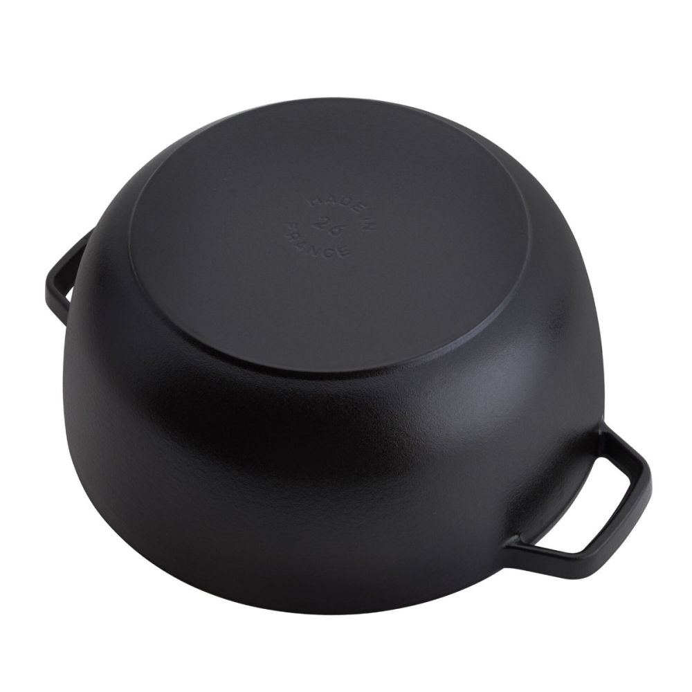 Cast Iron 5.25 Qt. Essential French Oven (Matte Black) | Staub
