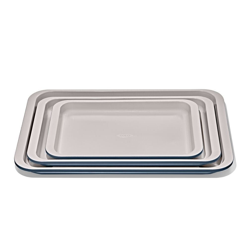 Good Grips Non-Stick Pro Ceramic Coated Metal Bakeware 3-Piece