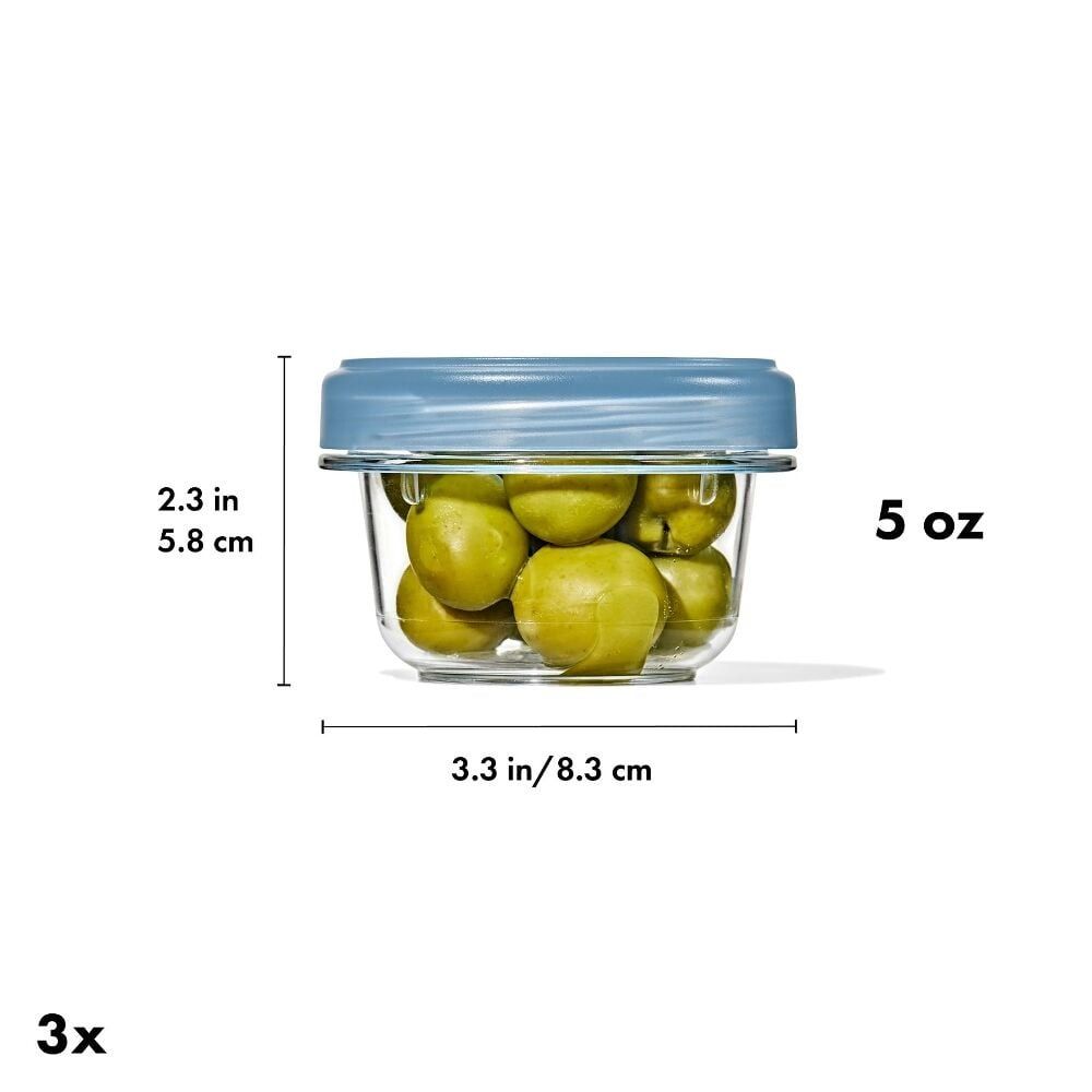 OXO Good Grips Twist & Stack Container – 5 oz – 3 Pack - Thumbnail 3