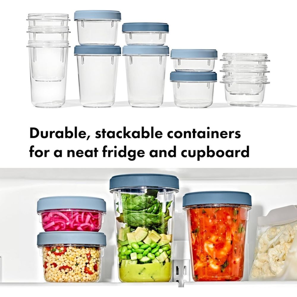 OXO Good Grips Twist & Stack Container – 5 oz – 3 Pack - Thumbnail 5