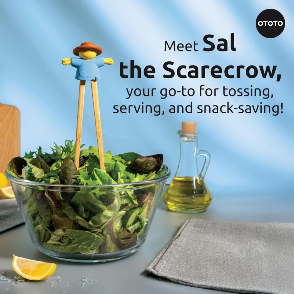 Ototo Sal Scarecrow Salad Tongs - Thumbnail 3