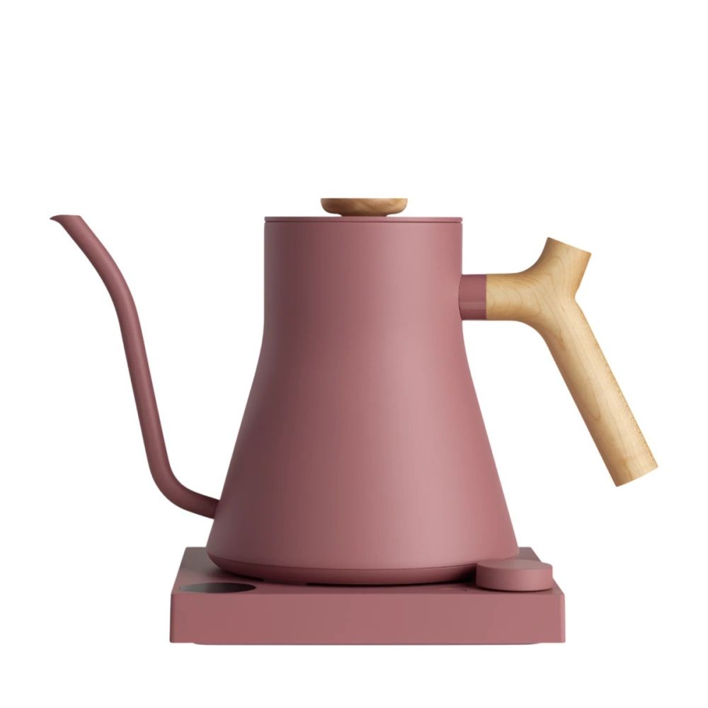 Stagg EKG Pro Electric Kettle (Desert Rose with Maple Handle