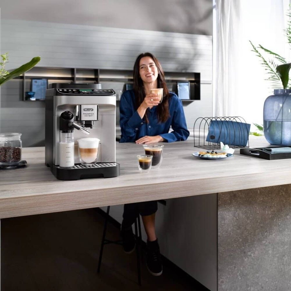 DeLonghi マグニフィカイーヴォ Magnifica EVO De'Longhi, Magnifica Evo Espresso Machine, Coffee, Latte Crema