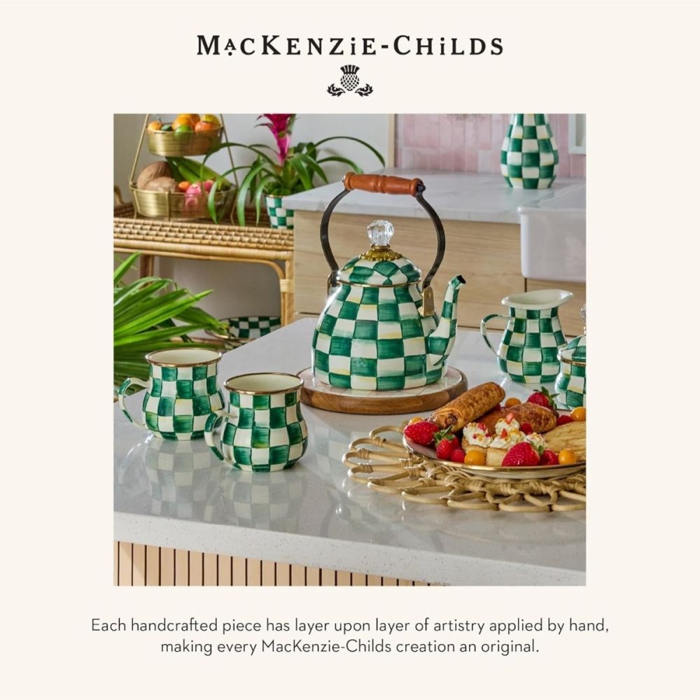 MacKenzie-Childs Check Butter Box