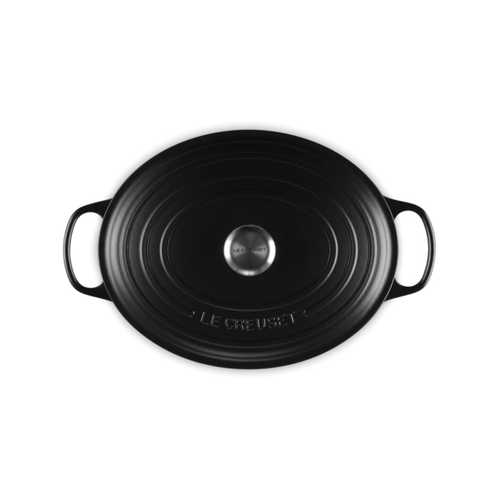 【美品】LE CREUSET　18cm Le Creuset Wide Dutch Oven - 6.75-qt Signature Cast Iron