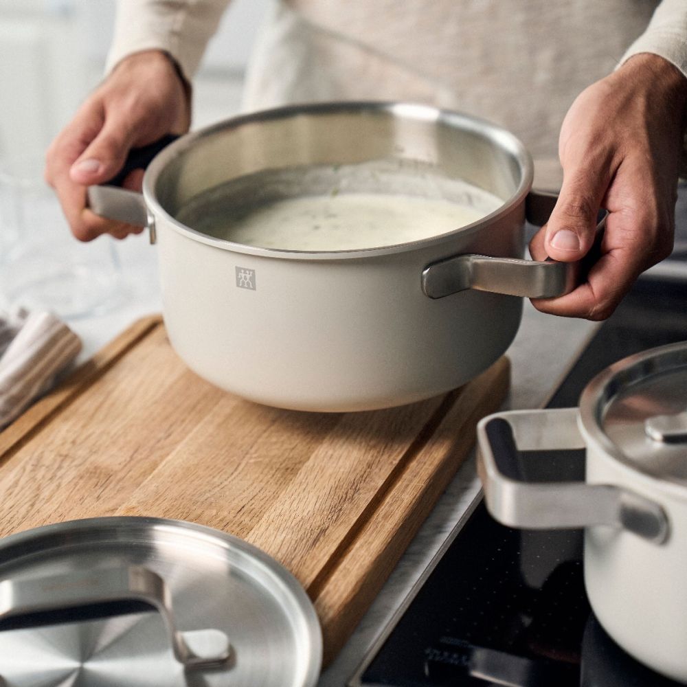 Pure 8-Piece Stainless Steel Cookware Set (Ivory) | ZWILLING