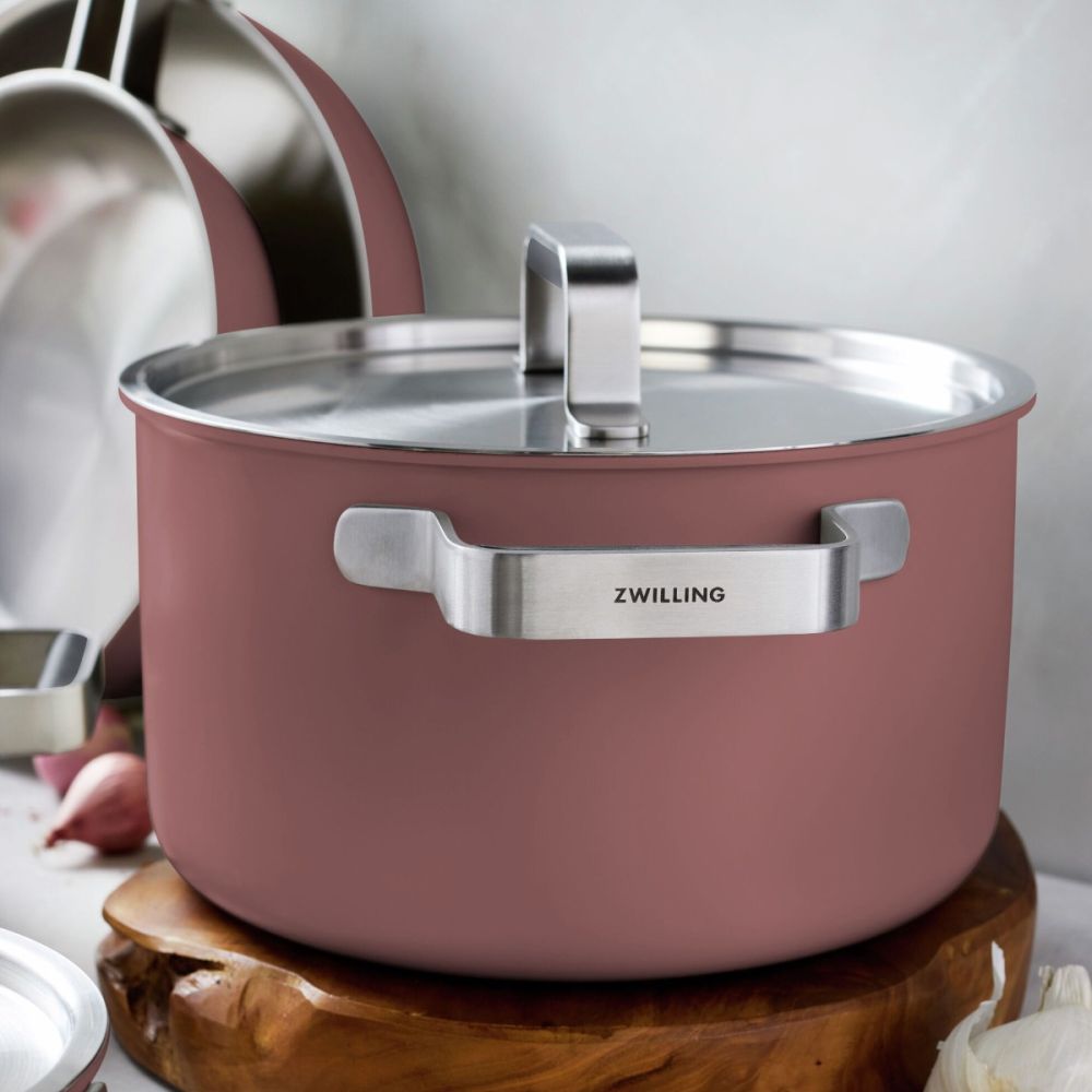 Pure 8-Piece Stainless Steel Cookware Set (Rose) | ZWILLING